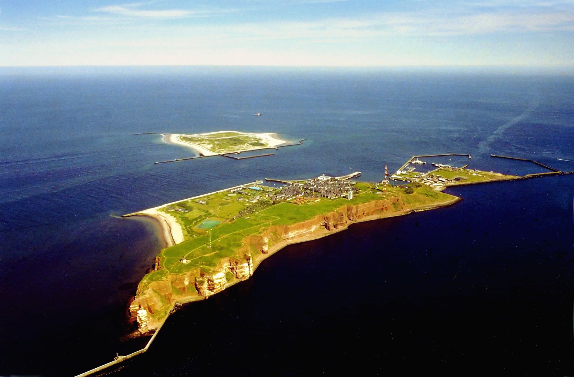 Flygfoto Helgoland